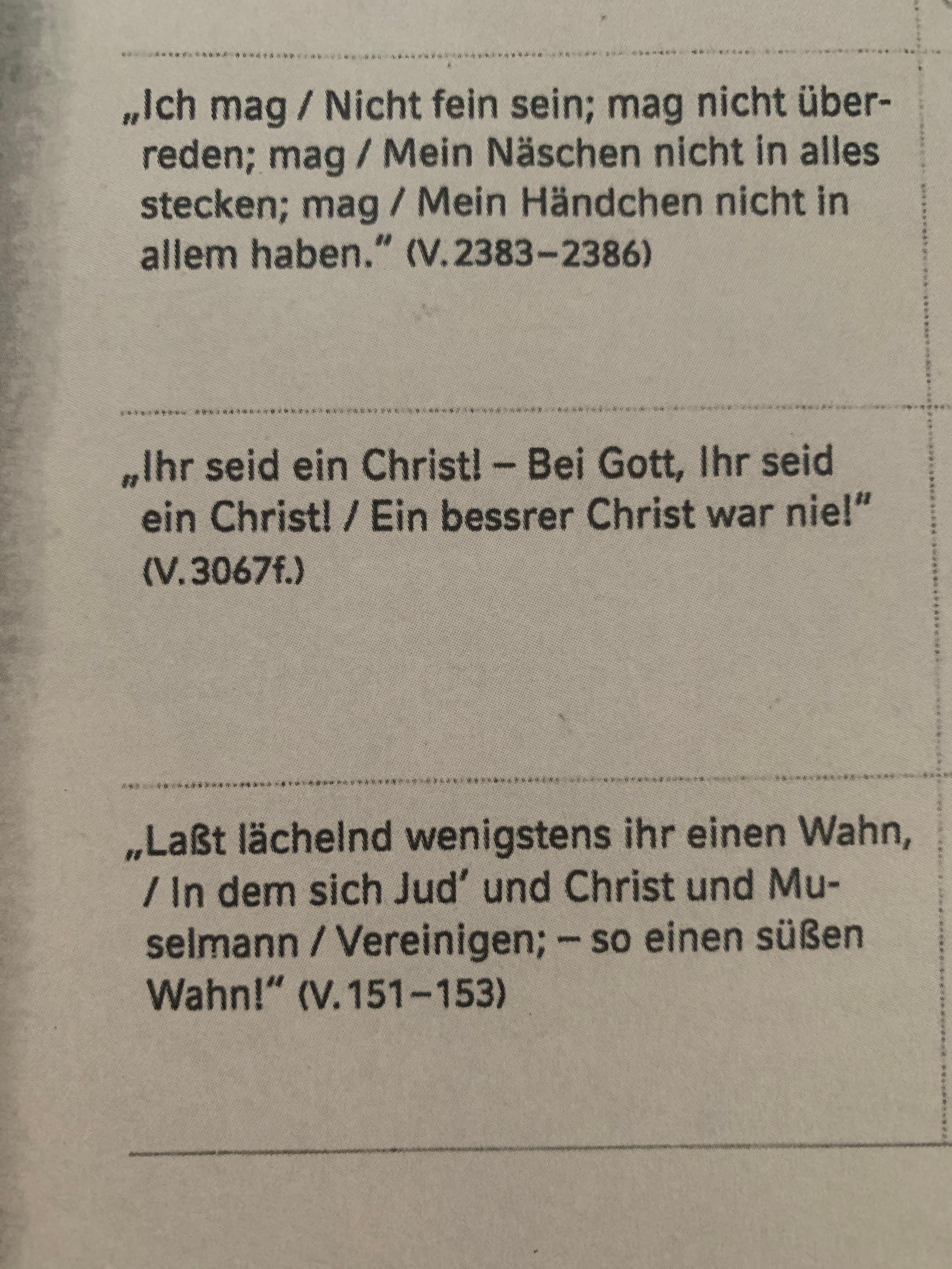 Zitate Von Nathan Der Weise Zitat Erklarung Deutschunterricht 11 Klasse