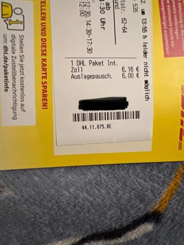 Zoll Einfuhrgebühren wieso zahlen? (Deutschland, Post, Paket)