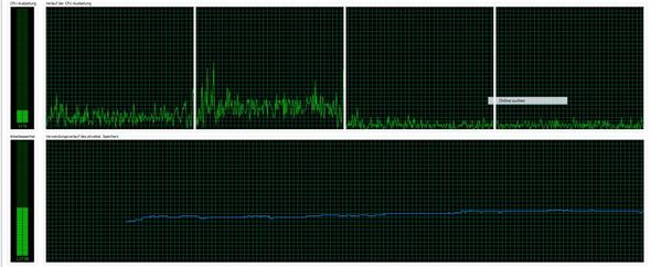 Übrigends ist mein Prozessor kaum ausgelastet sondern nur der Ram Speicher. - (Windows 7, RAM, Arbeitsspeicher)