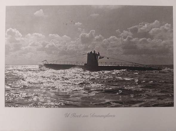 Zu welchem Modell gehört dieses deutsche U-boot aus dem Zweiten Weltkrieg?