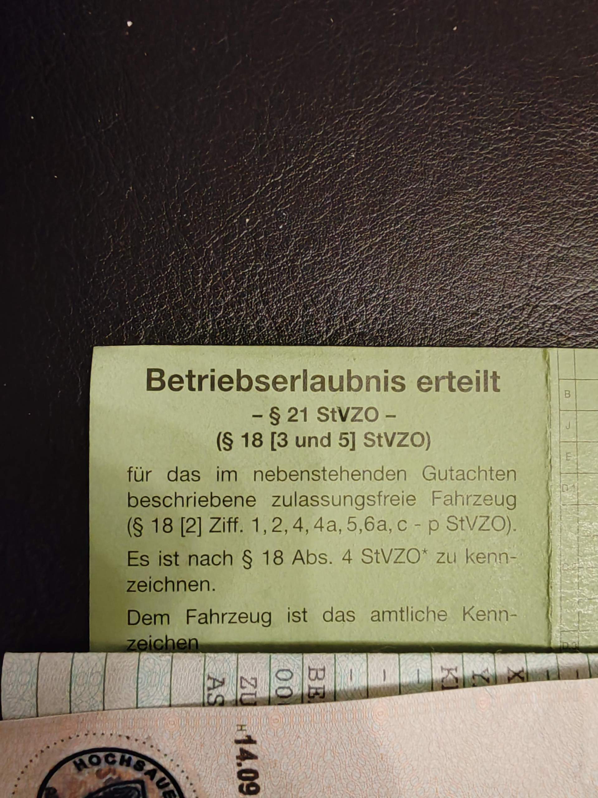 125ccm Zulassung Ohne Brief