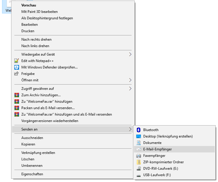 Der Datei Ist Kein Programm Zum Ausführen Zugeordnet "Zum Ausführen der gewünschten Aktion ist kein Email Programm