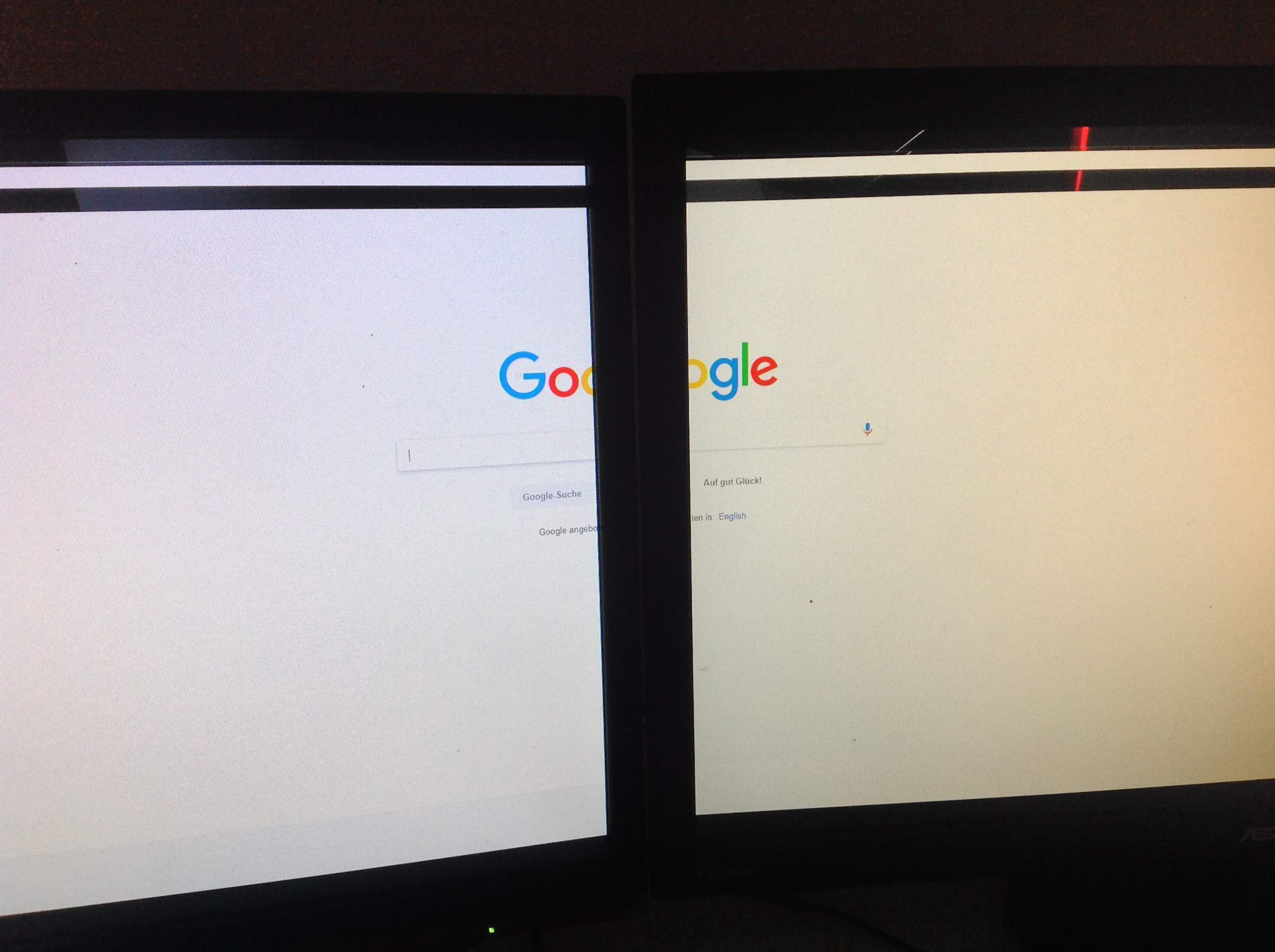 Zwei Bildschirme werden als einer erkannt? PC, Hardware)
