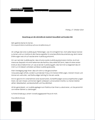 Zweite Ausbildung Bewerbungstext Gut Bewerbung Bewerbungsschreiben Zweite Ausbildung