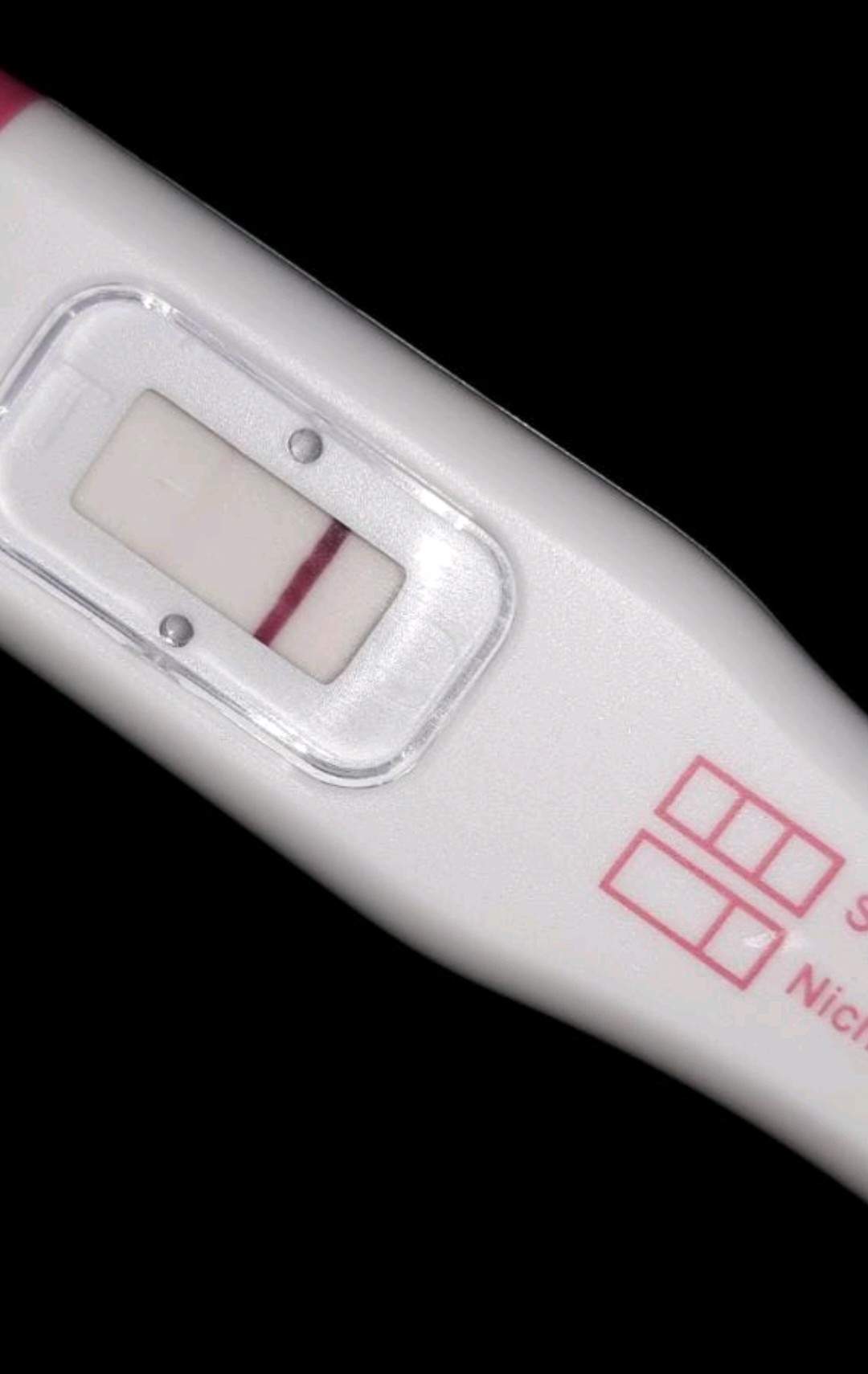 Schwangerschaftstest ganz schwach positiv